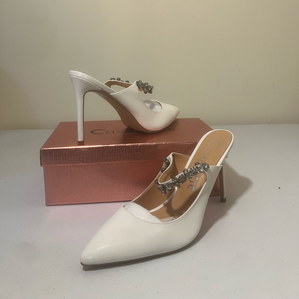 Castamere High Heeled Mule Shoes